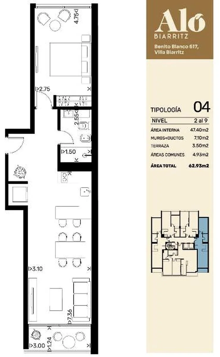 Apartamento en Villa Biarritz, propiedad 283088 -Imagen 12