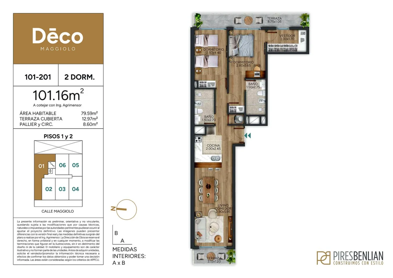 Apartamento en Parque Rodó, propiedad 285052 -Imagen 13