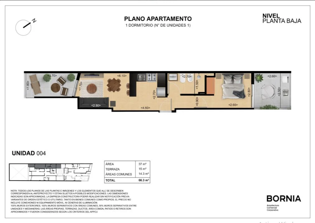 Apartamento en La Blanqueada, propiedad 288795 -Imagen 12