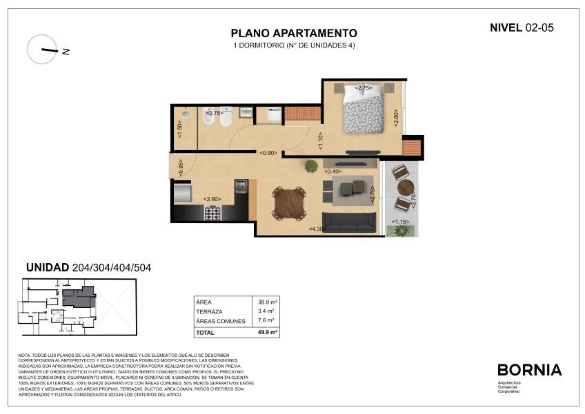 Apartamento en Barrio Sur, propiedad 289100 -Imagen 12