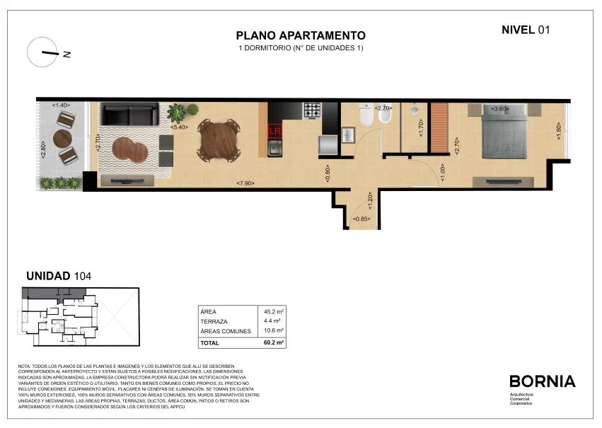Apartamento en Barrio Sur, propiedad 289122 -Imagen 12