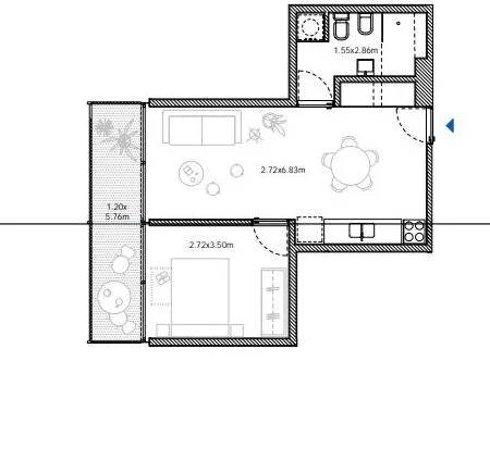 Apartamento en Barrio Sur, propiedad 289470 -Imagen 13