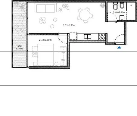 Apartamento en Barrio Sur, propiedad 289472 -Imagen 13