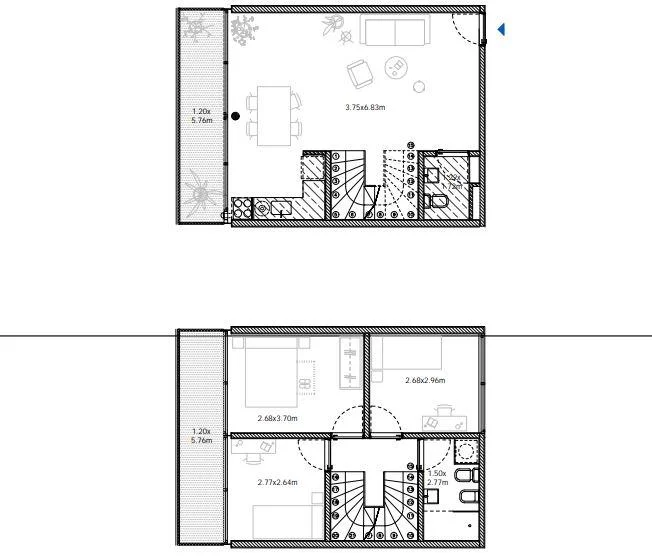 Apartamento en Barrio Sur, propiedad 289475 -Imagen 13