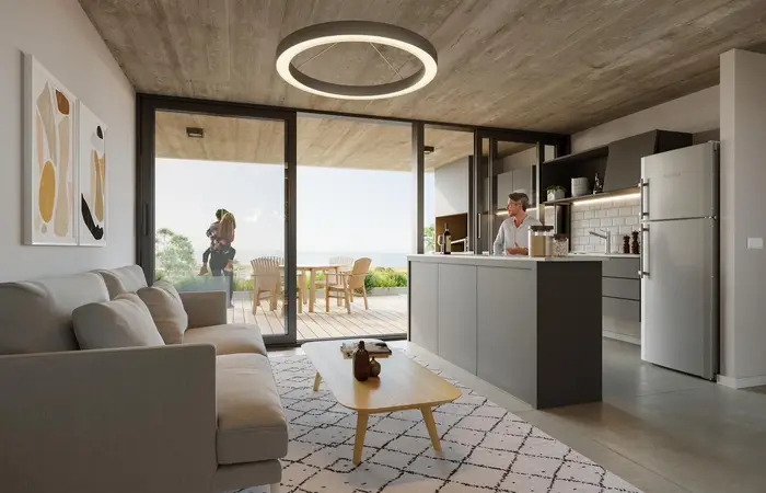 Apartamento de 2 Dormitorios - Punta Ballena