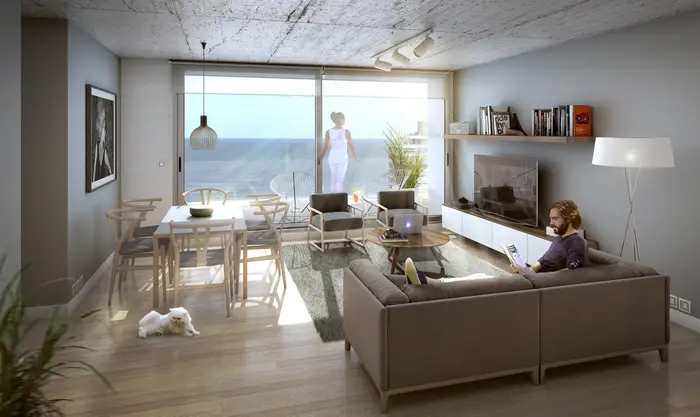 Vento de Apartamento 1 Dormitorio Cerca del Mar - Playa Brava