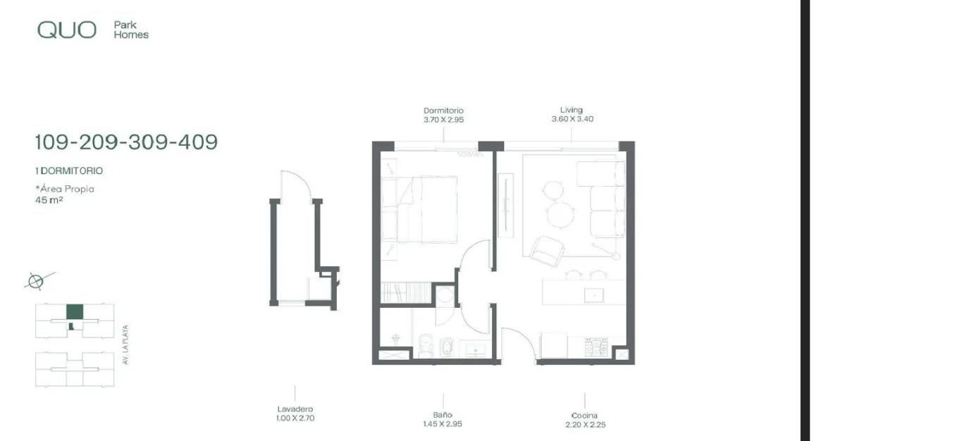 Apartamento en Parque Miramar, propiedad 276423 -Imagen 12