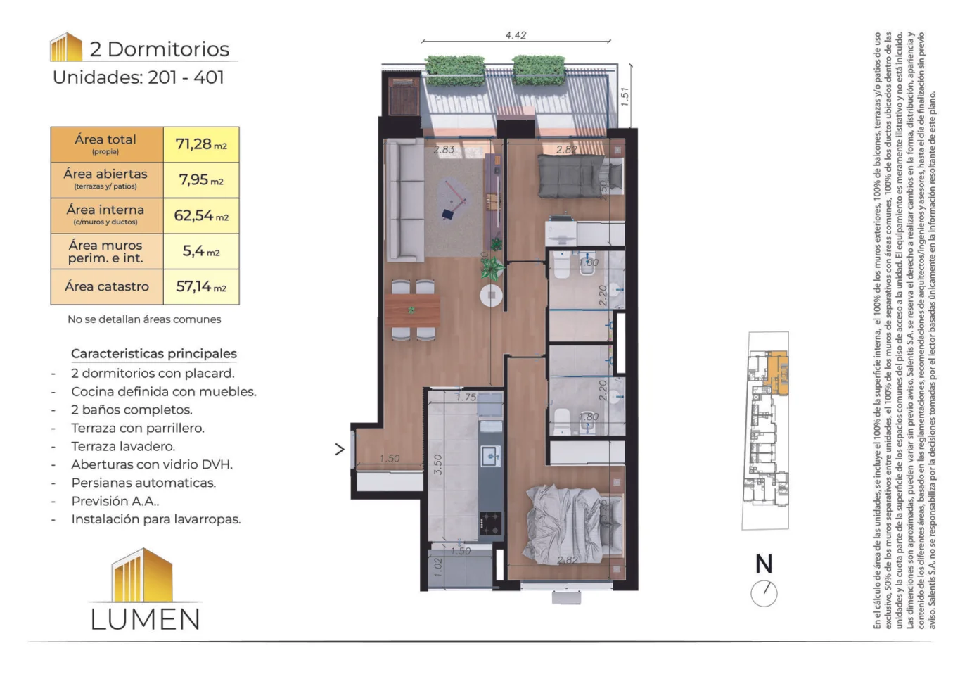 Apartamento en Buceo, propiedad 288599 -Imagen 8