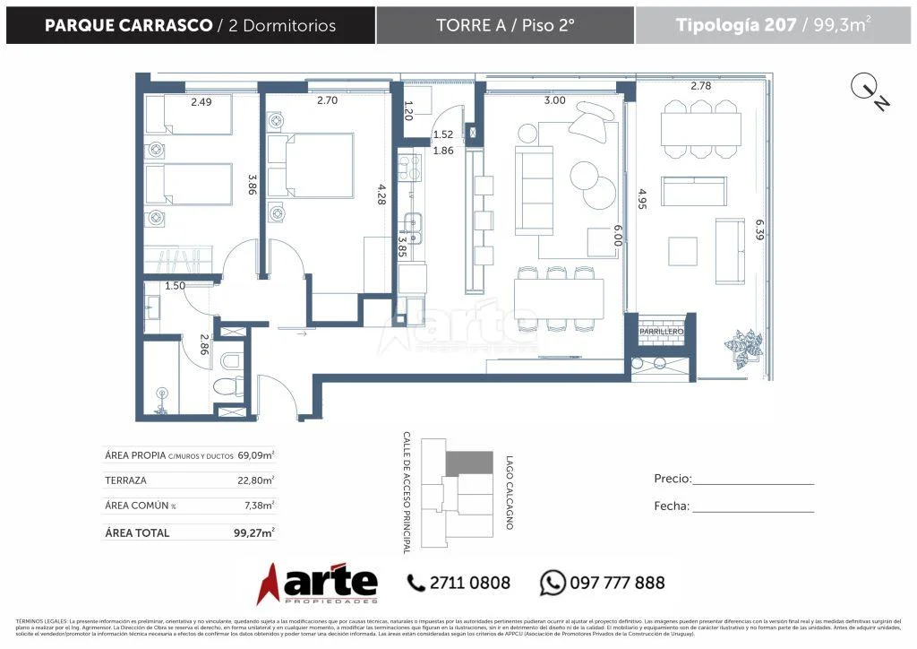 Apartamento en Parque Carrasco, propiedad 270619 -Imagen 15