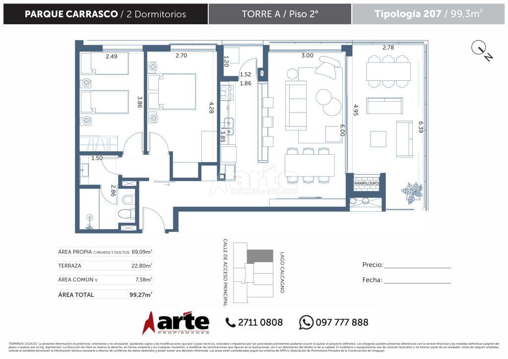 Apartamento en Parque Carrasco, propiedad 270619 -Imagen 15