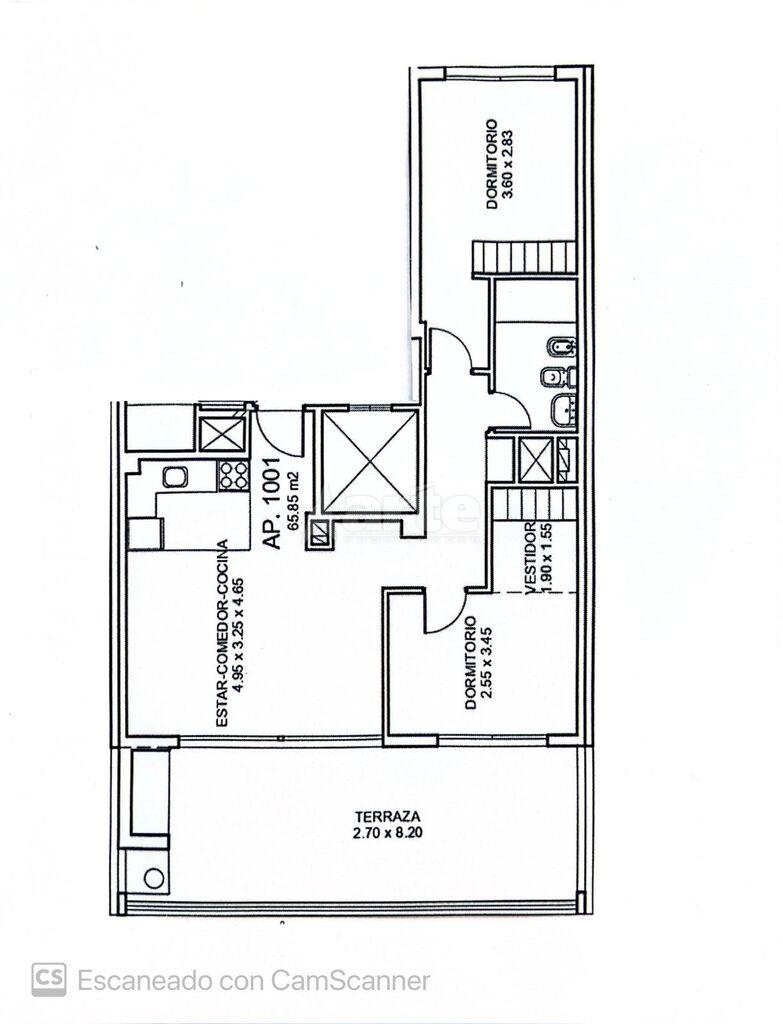 Apartamento en Tres Cruces, propiedad 274384 -Imagen 25