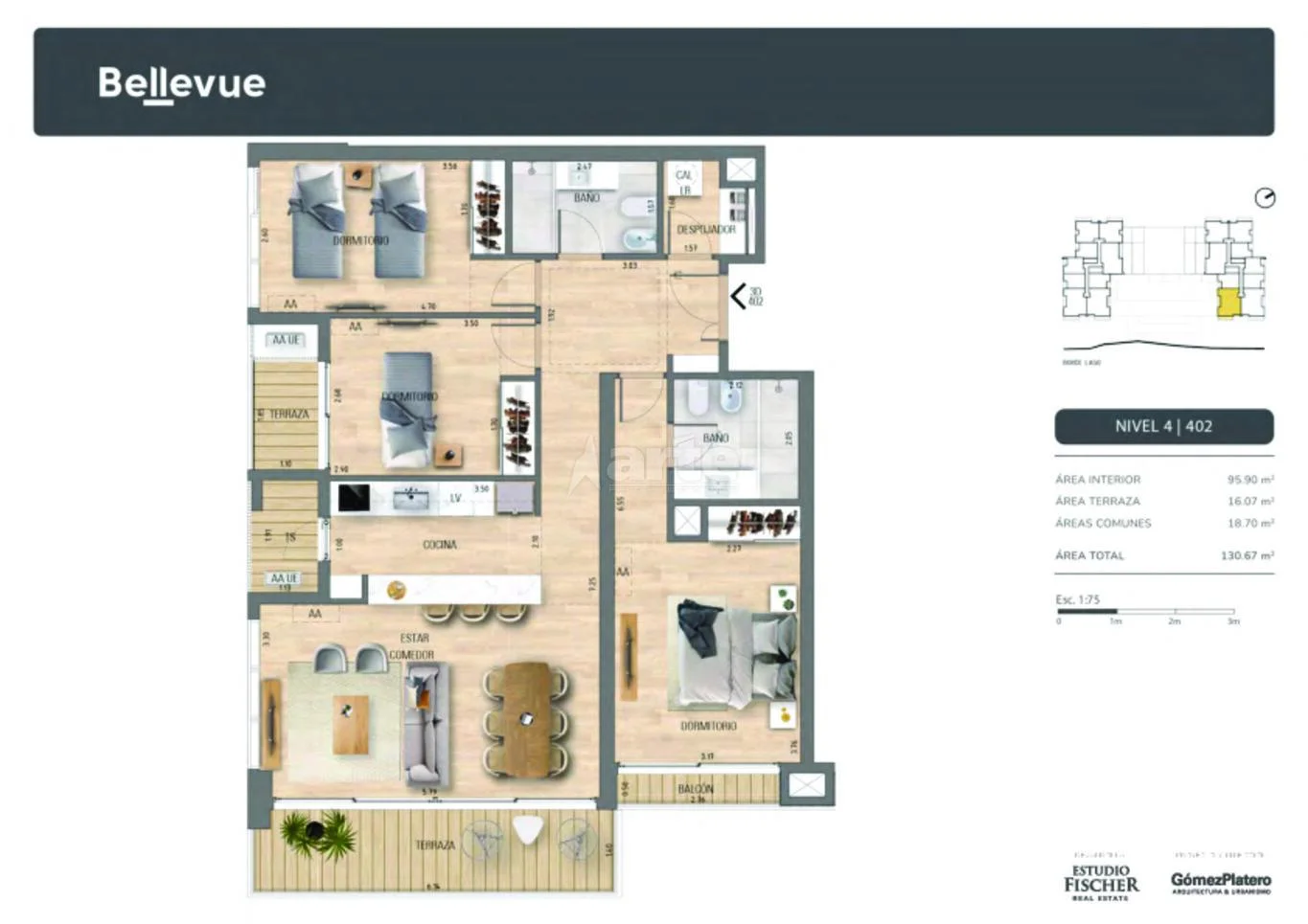 Apartamento en Parque Miramar, propiedad 286455 -Imagen 9