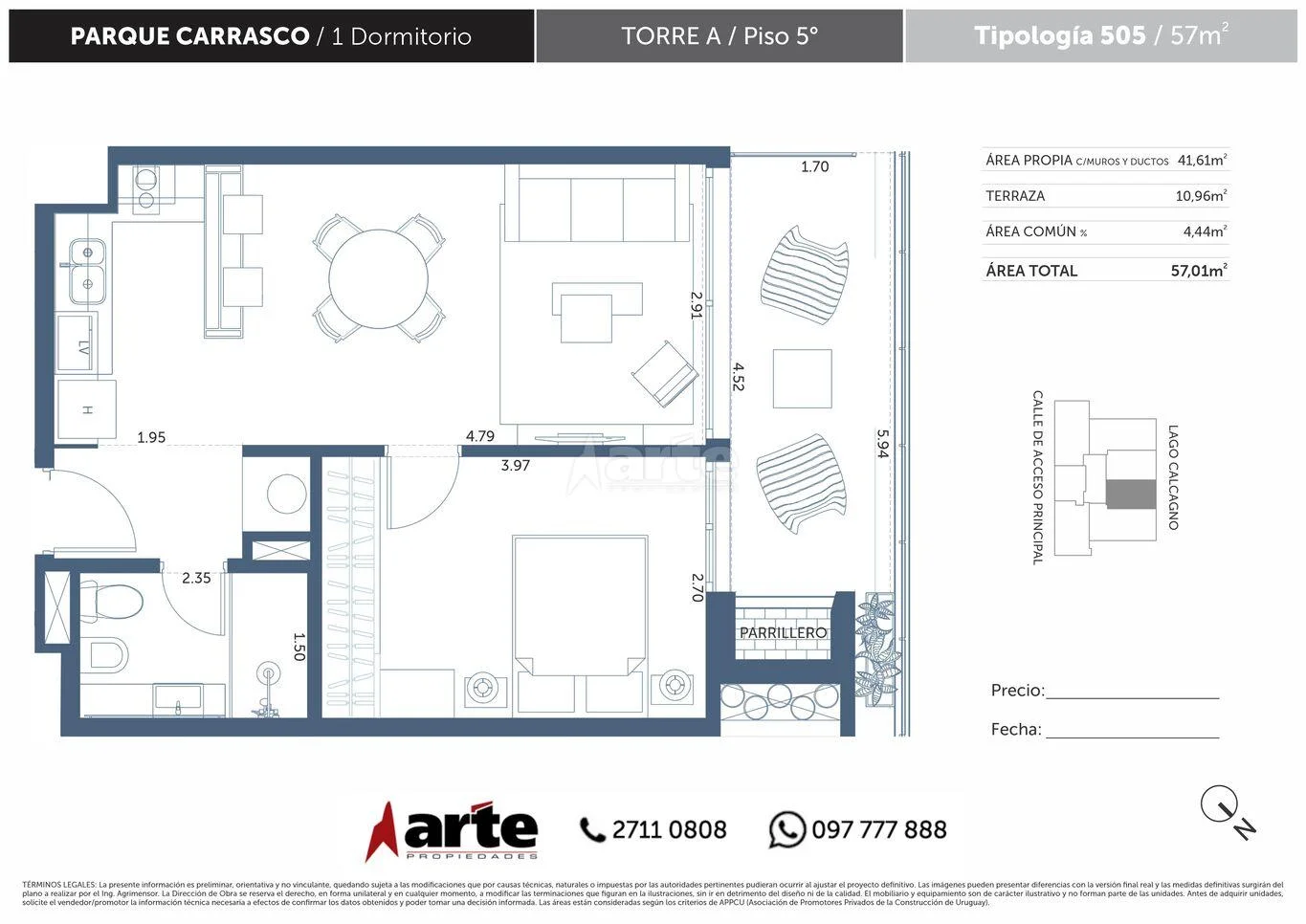 Apartamento en Parque Carrasco, propiedad 294465 -Imagen 10