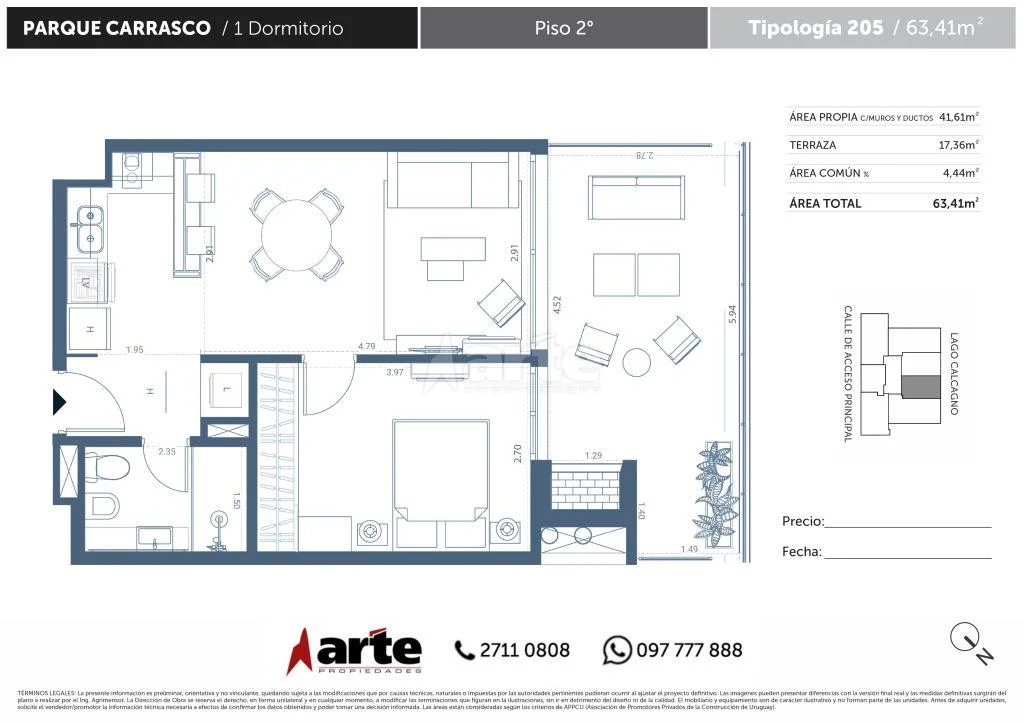 Apartamento en Parque Carrasco, propiedad 297305 -Imagen 11