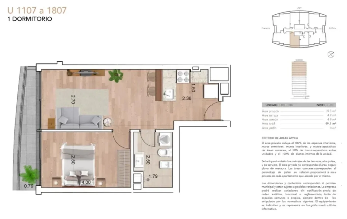 Apartamento en Barra de Carrasco, propiedad 269022 -Imagen 3