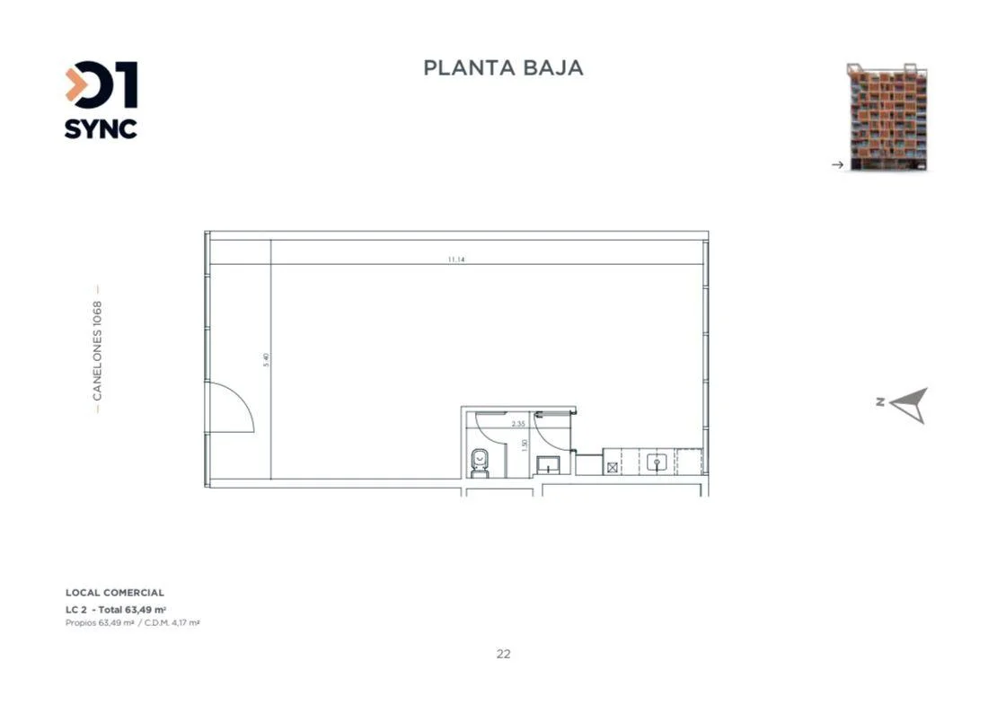 Local en Centro, propiedad 274396 -Imagen 3
