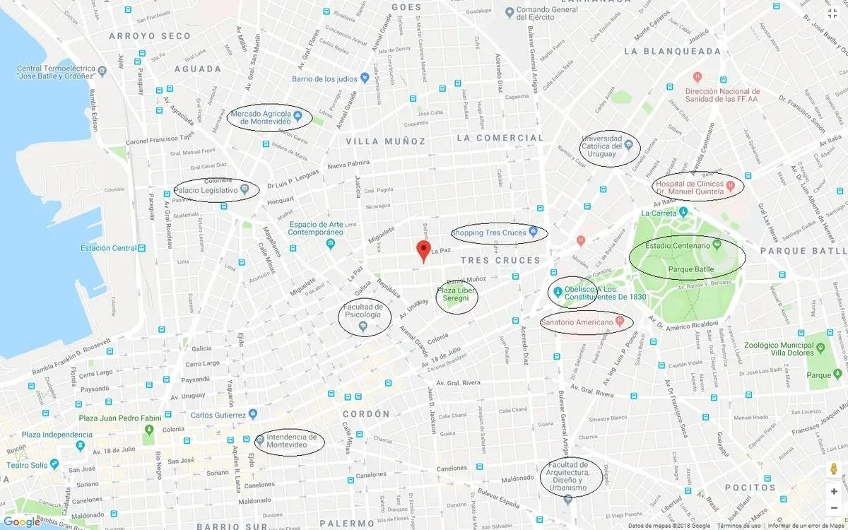 Apartamento en Tres Cruces, propiedad 276086 -Imagen 4