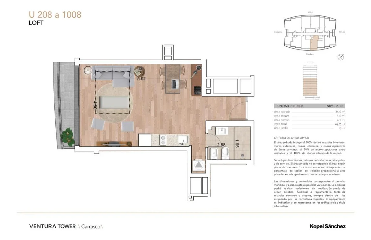 Apartamento en Barra de Carrasco, propiedad 301696 -Imagen 13