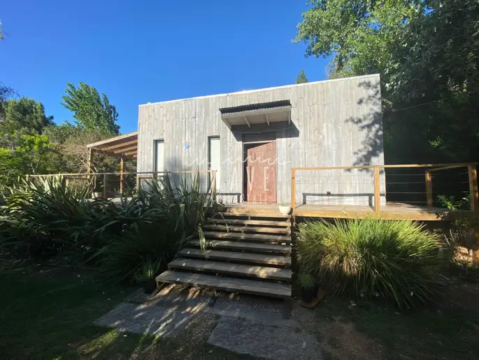 Casa El Tesoro de madera