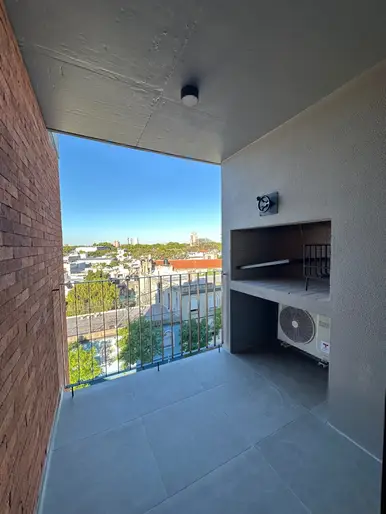 Recién estrenado con renta. Terraza con parrillero!