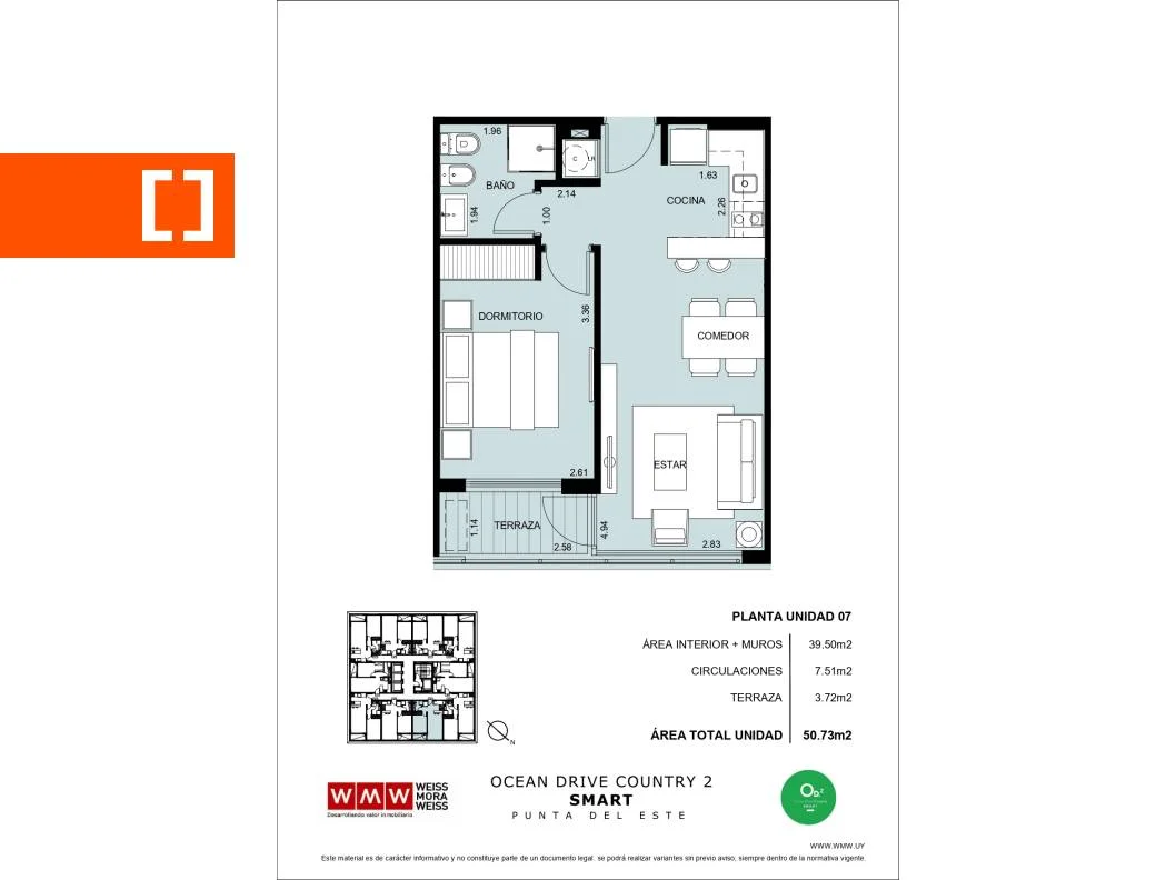 Apartamento en Barrio Cantegril, propiedad 282650 -Imagen 2