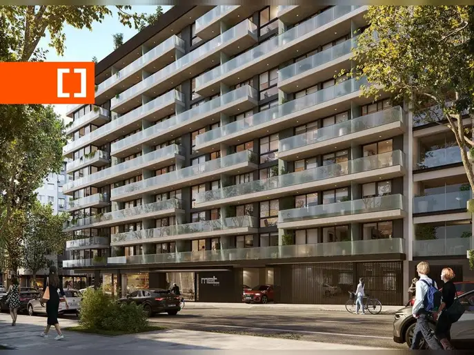 Venta de apartamento obra construcción monoambiente en Centro, Met City unidad 607