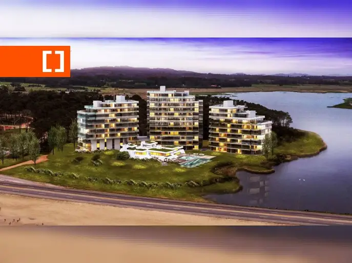 Venta de apartamento obra construcción 3 dormitorios en Playa Mansa, Poseidón Laguna Torre Vista unidad 608