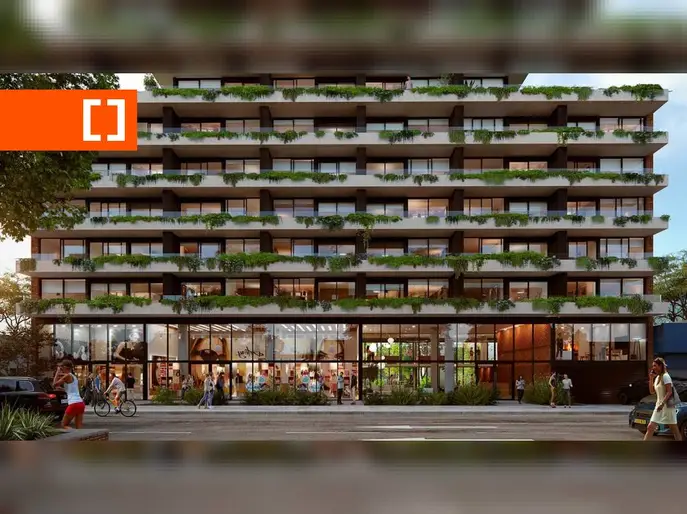 Venta de apartamento obra construcción monoambiente en Malvín, Cuore Italia unidad 1106