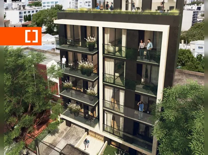 Venta de apartamento obra construcción 1 dormitorio en Buceo, BeOne Caracas y Rivera (C) unidad 304