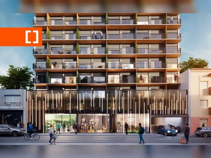 Venta de apartamento obra construcción 1 dormitorio en Cordón, Winks Magallanes unidad 1009