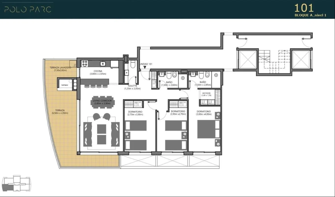 Apartamento en San Nicolás, propiedad 260017 -Imagen 16