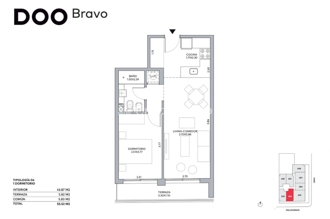 Apartamento en Cordón Sur, propiedad 262718 -Imagen 5