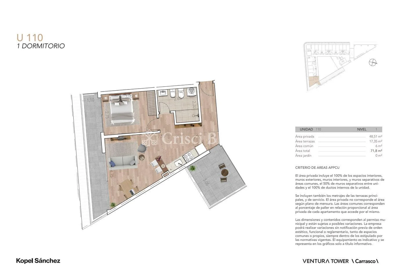 Apartamento en Parque Miramar, propiedad 284791 -Imagen 5
