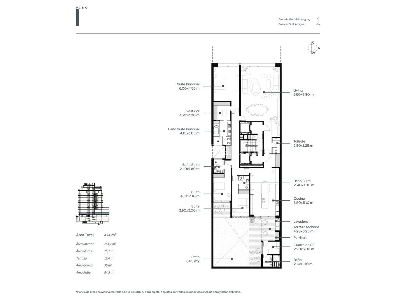 Apartamento en Golf, propiedad 295947 -Imagen 13