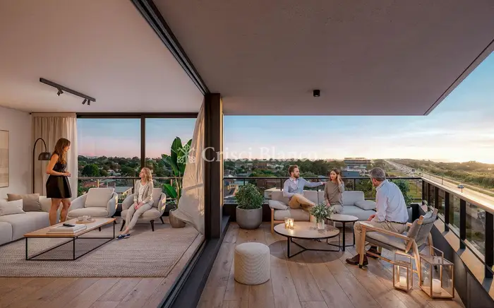 Venta apartamento 2 dormitorios sobre rambla - Grou Orillas - Ref 2029