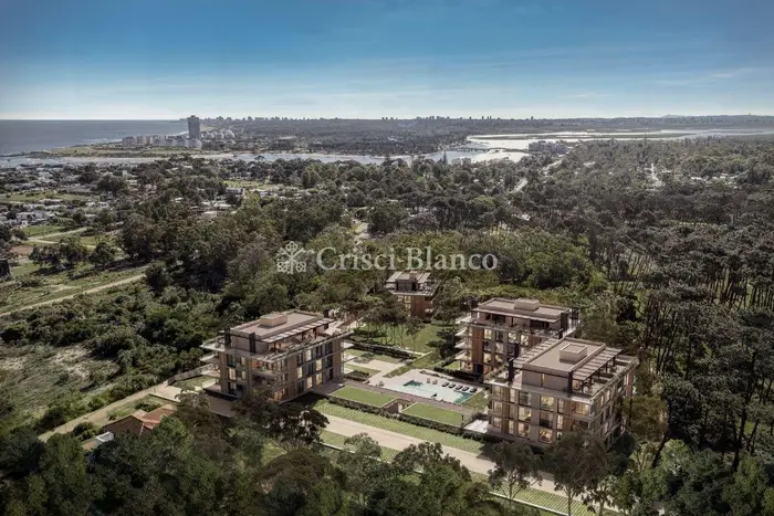 Venta apartamento 2 dormitorios + cochera - La Guadalupe - La Barra - Ref 1404