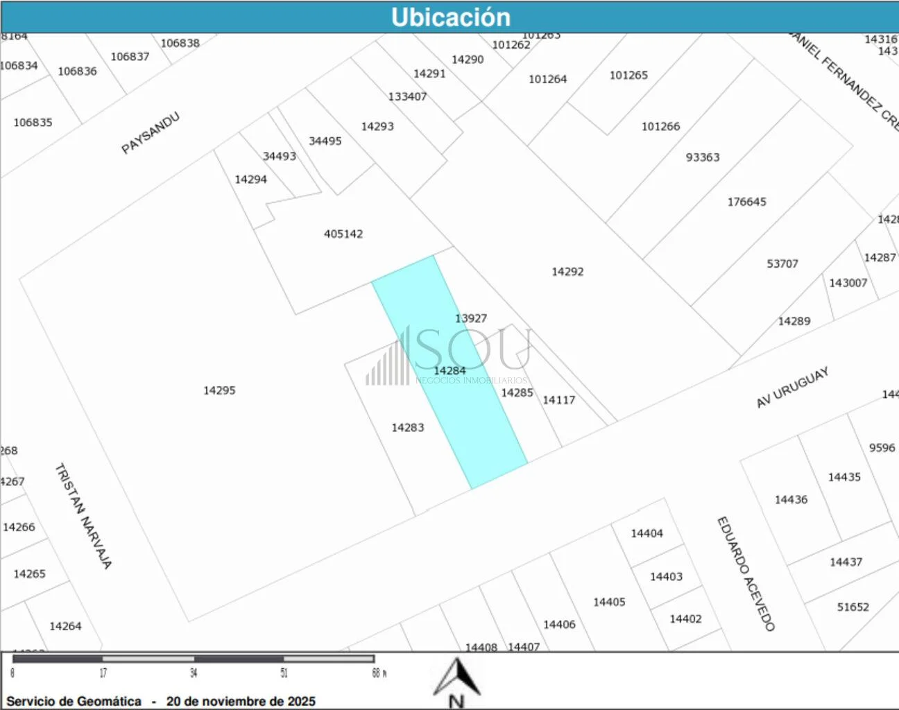 Terreno en Cordón, propiedad 285826 -Imagen 4