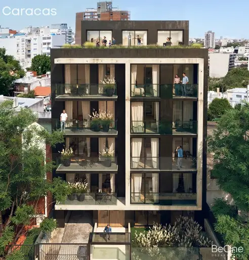 1 dormitorio con patio en pozo, a 200 m del WTC