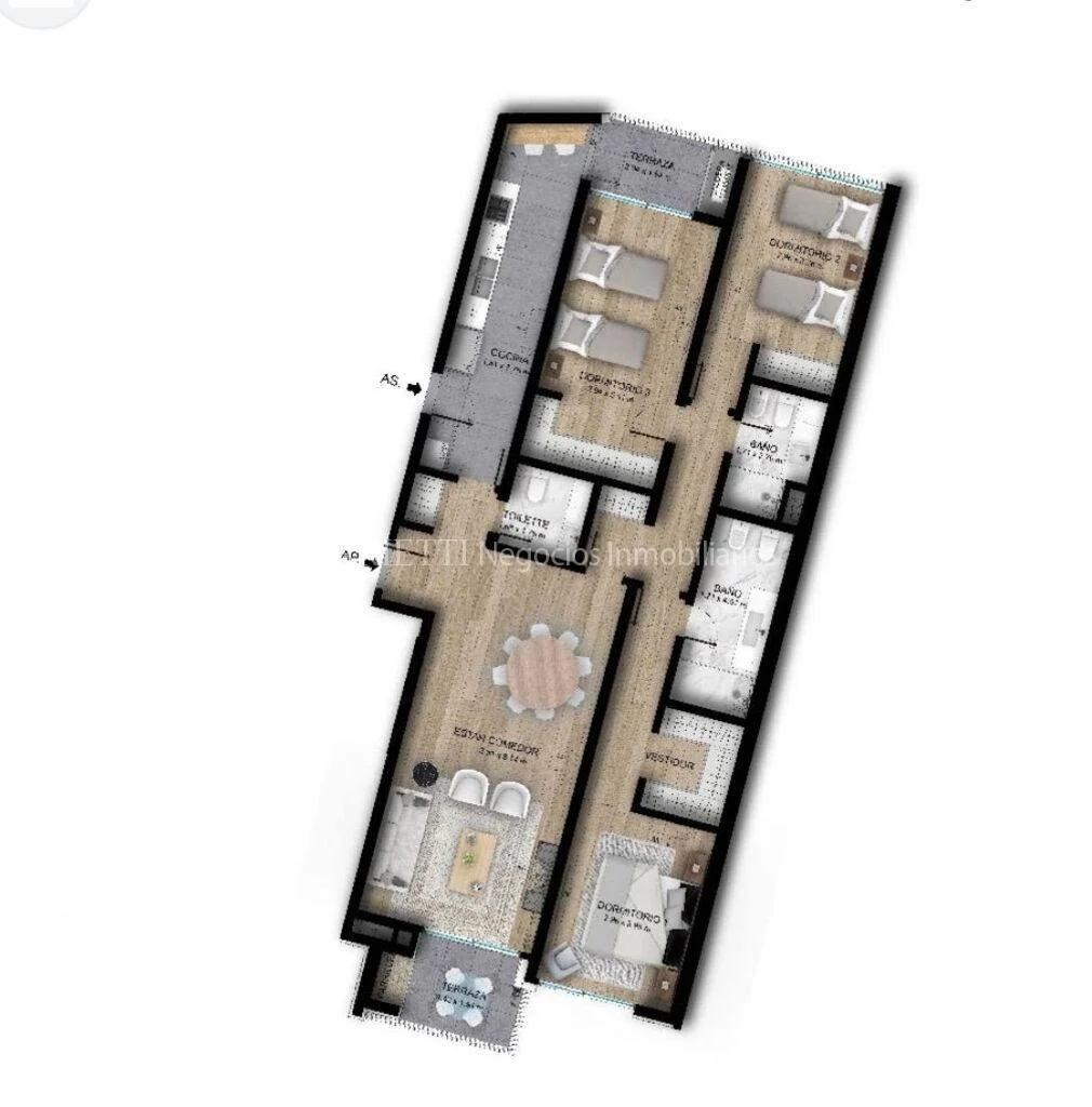 Apartamento en Villa Biarritz, propiedad 284336 -Imagen 25