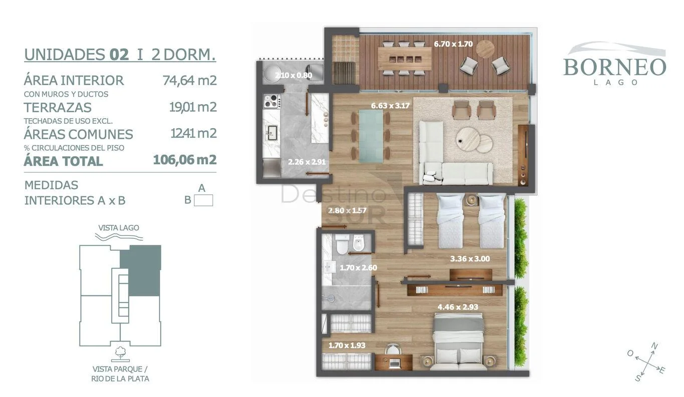 Apartamento en Carrasco Este, propiedad 275348 -Imagen 7