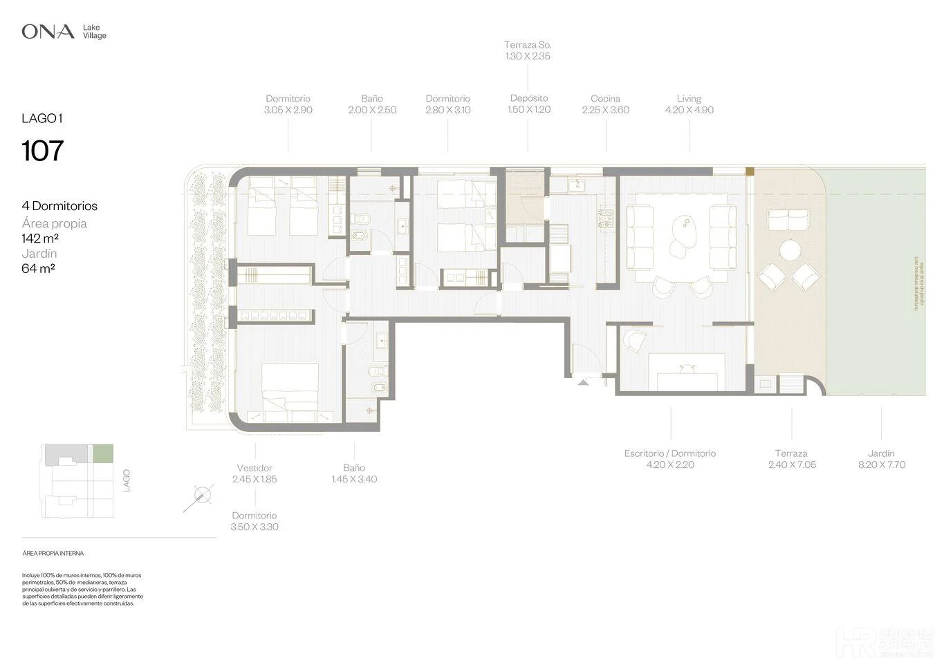 Apartamento en Carrasco Este, propiedad 269269 -Imagen 9