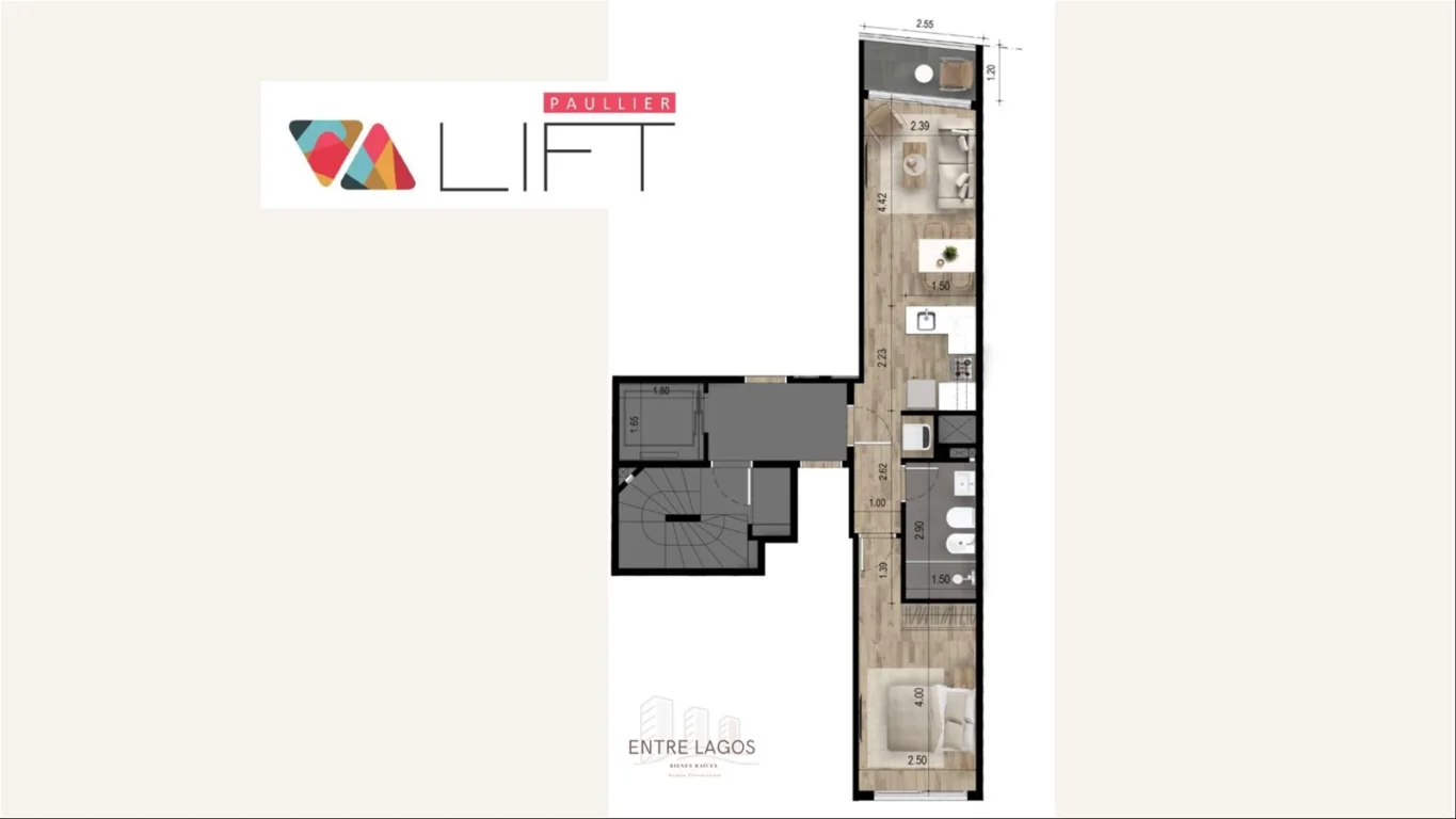 Apartamento en Tres Cruces, propiedad 240577 -Imagen 1