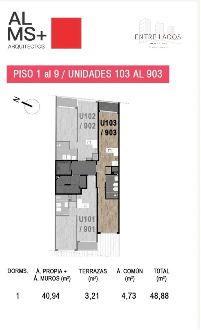 Apartamento en Tres Cruces, propiedad 240577 -Imagen 2