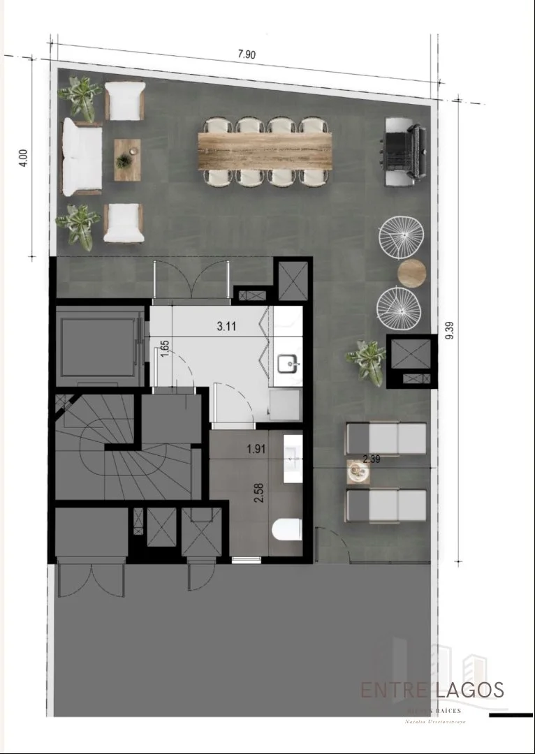 Apartamento en Tres Cruces, propiedad 240577 -Imagen 4