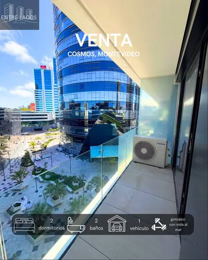 VENTA APARTAMENTO DE CATEGORÍA EN EDIFICIO COSMOS