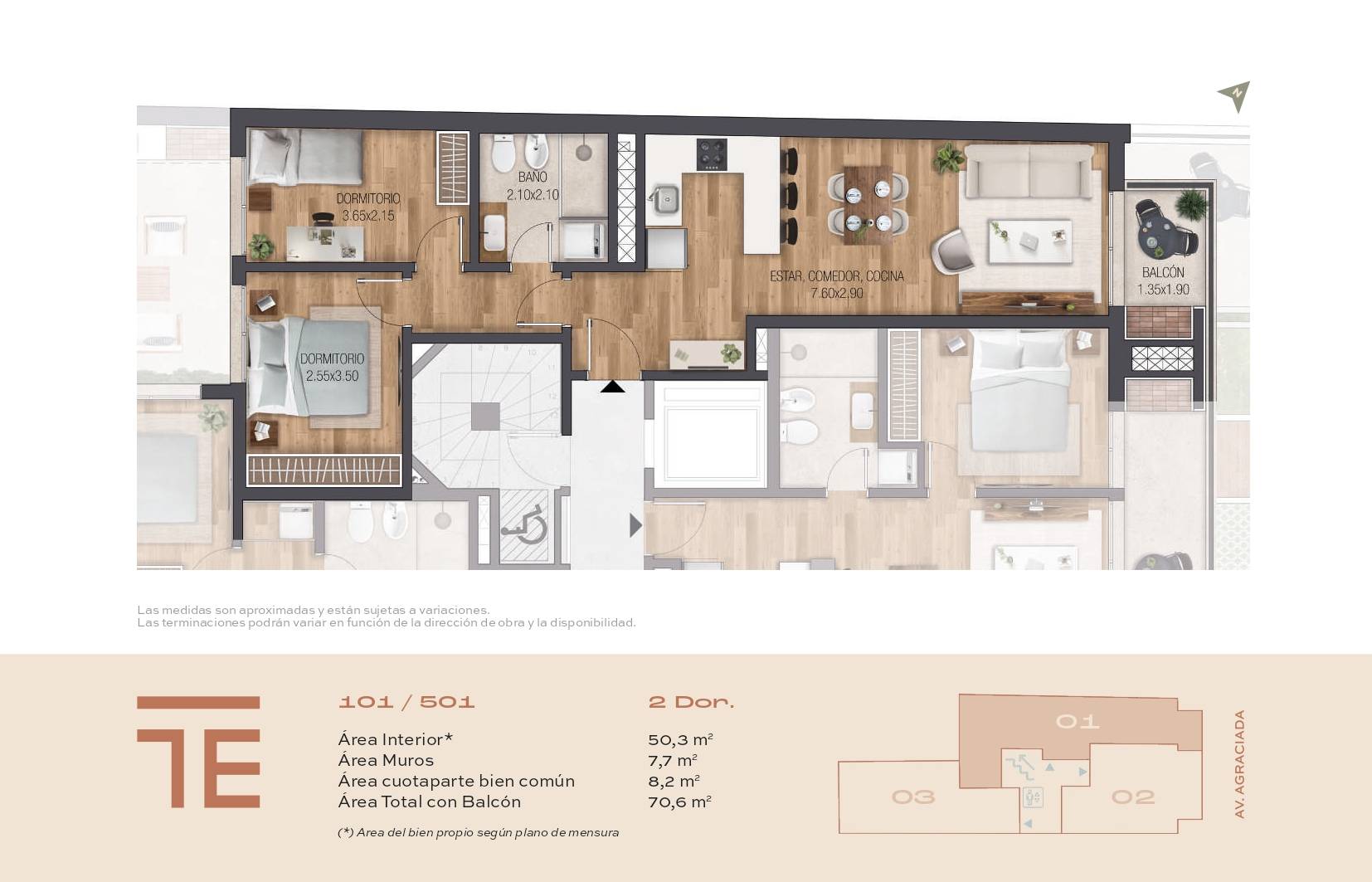 Apartamento en Bella Vista, propiedad 173161 -Imagen 2