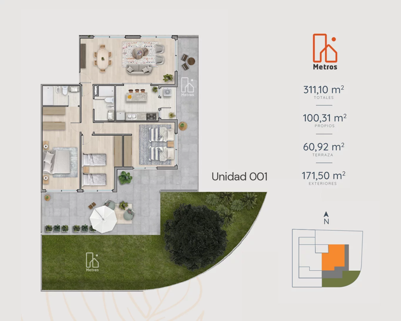 Apartamento en Carrasco Norte, propiedad 273059 -Imagen 3