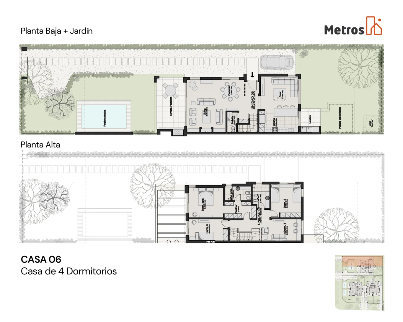 Casa en Parques Barrio Jardín, propiedad 285220 -Imagen 5