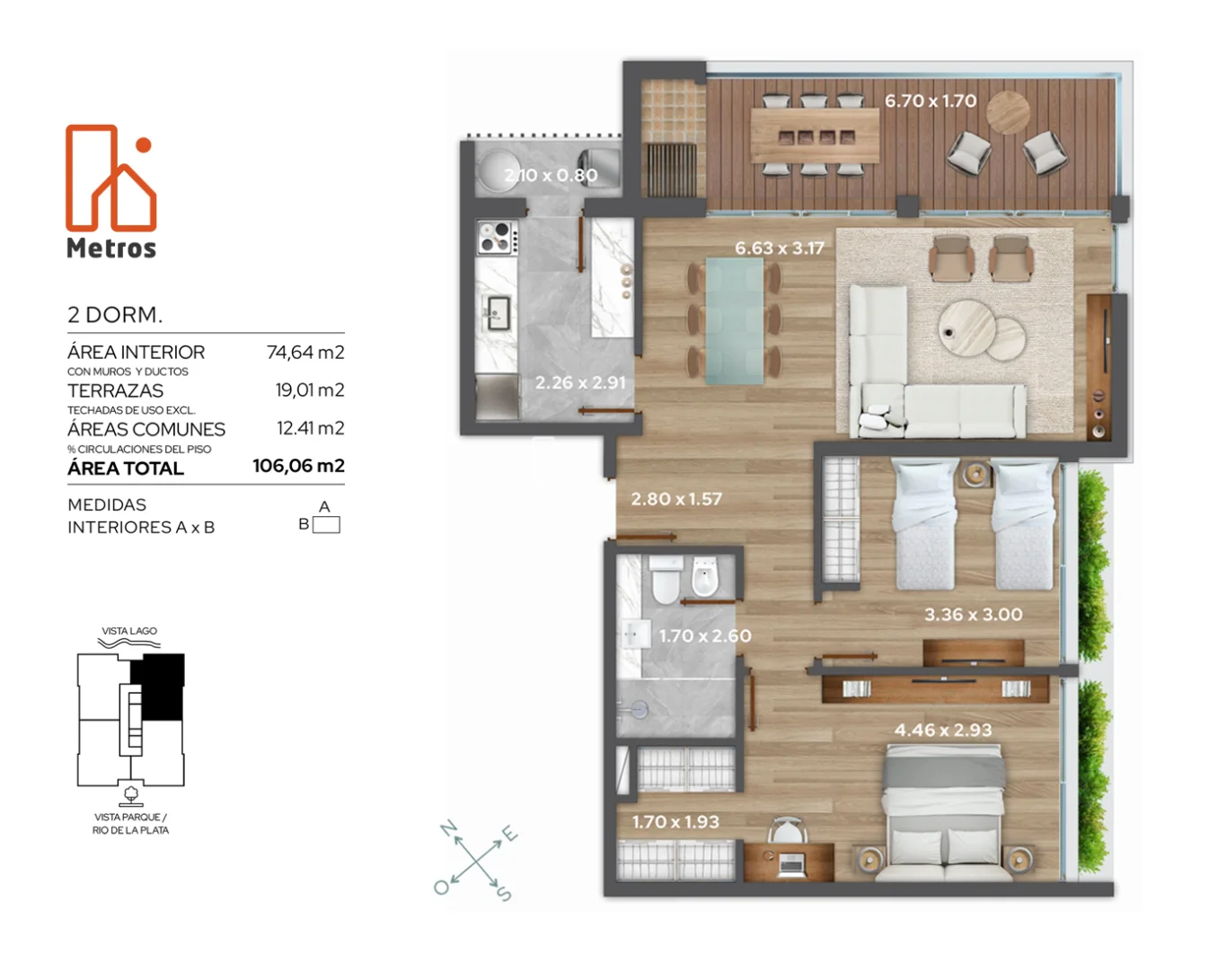 Apartamento en Parque Miramar, propiedad 285362 -Imagen 7