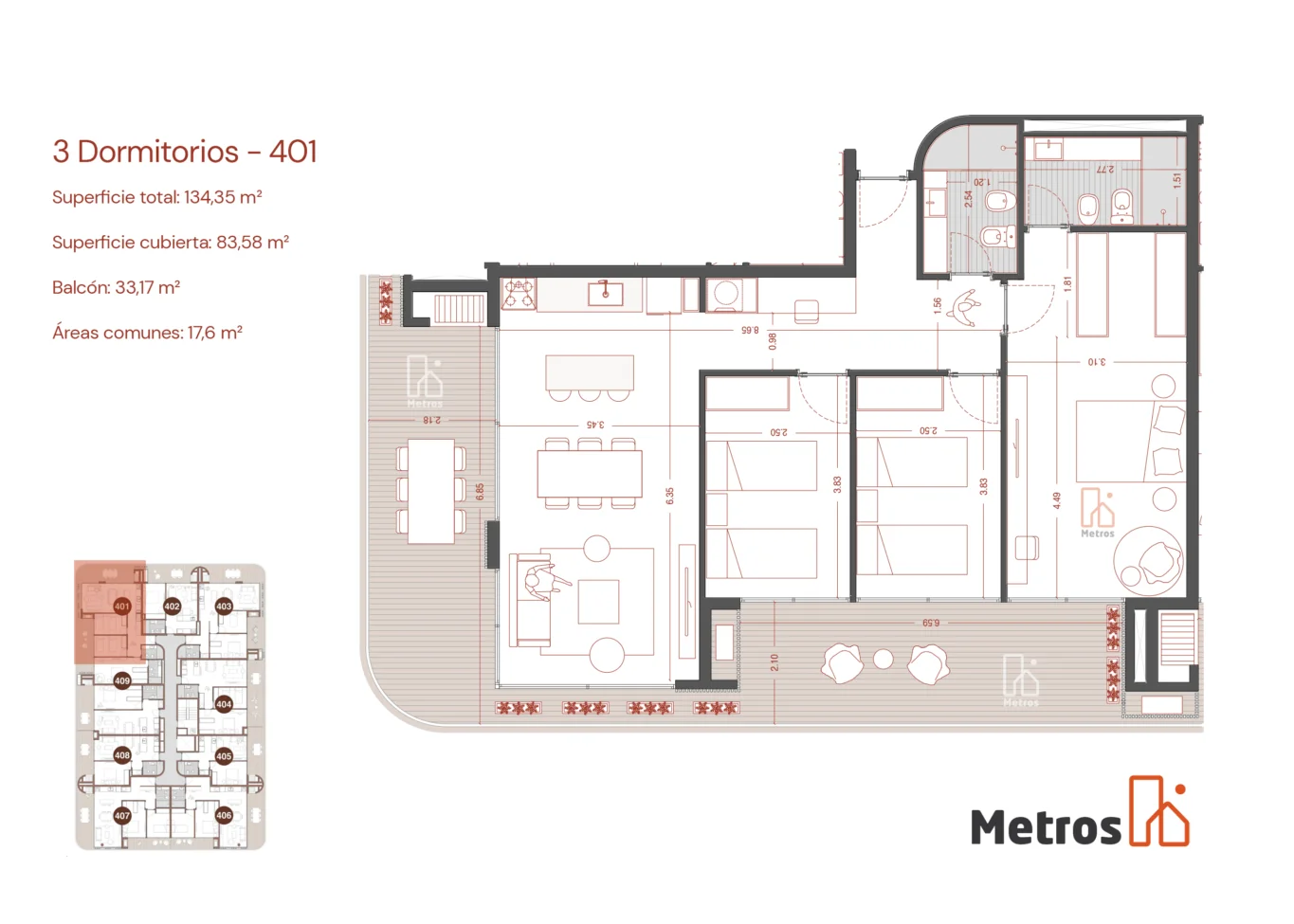 Apartamento en Parque Carrasco, propiedad 297252 -Imagen 4